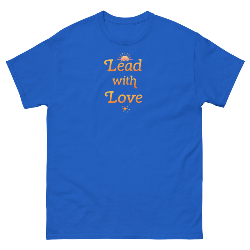 Lead with Love Unisex classic tee