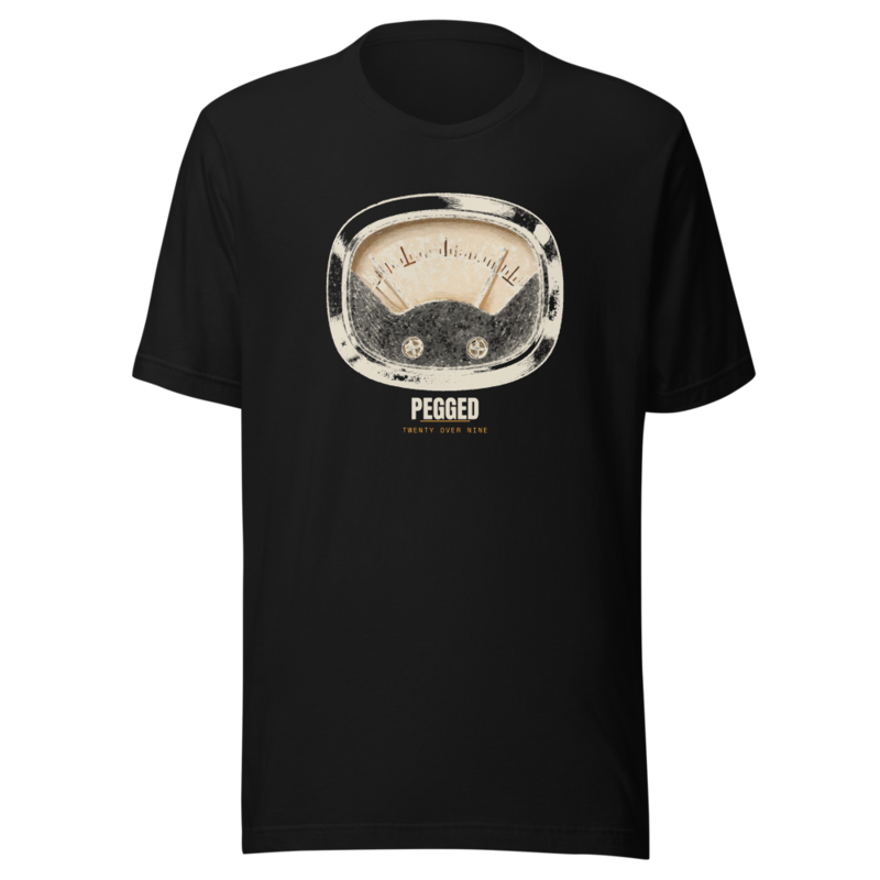 Pegged Tee — Amateur Radio merch