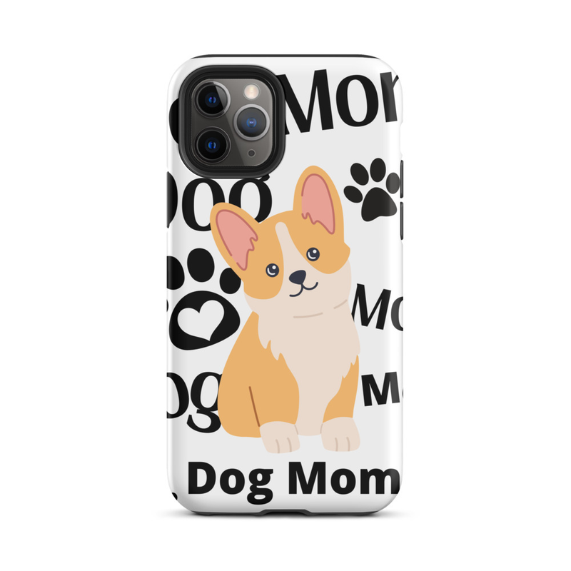 Tough Case for iPhone®: Dog Mom – iPhone 11 Pro, Matte