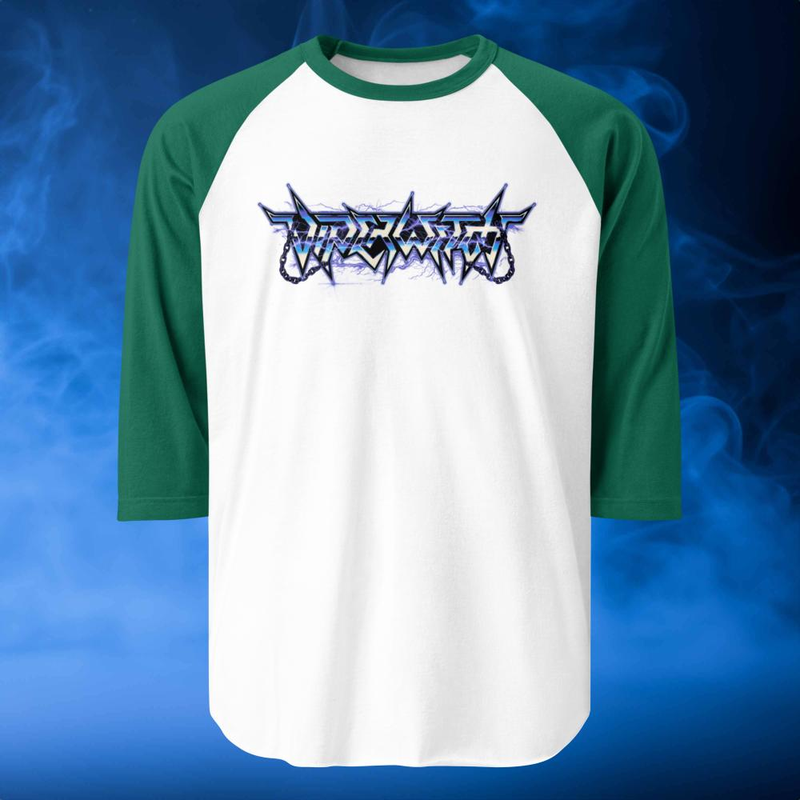 3\4 Baseball Tee - Lightning (Unisex)