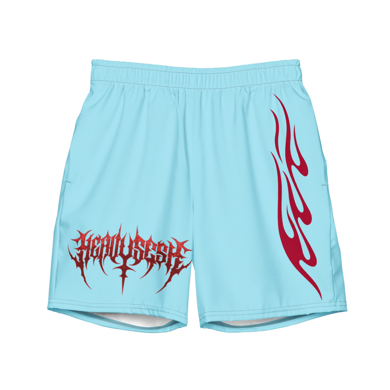 Scarlet Snake Recycled Swim Trunks