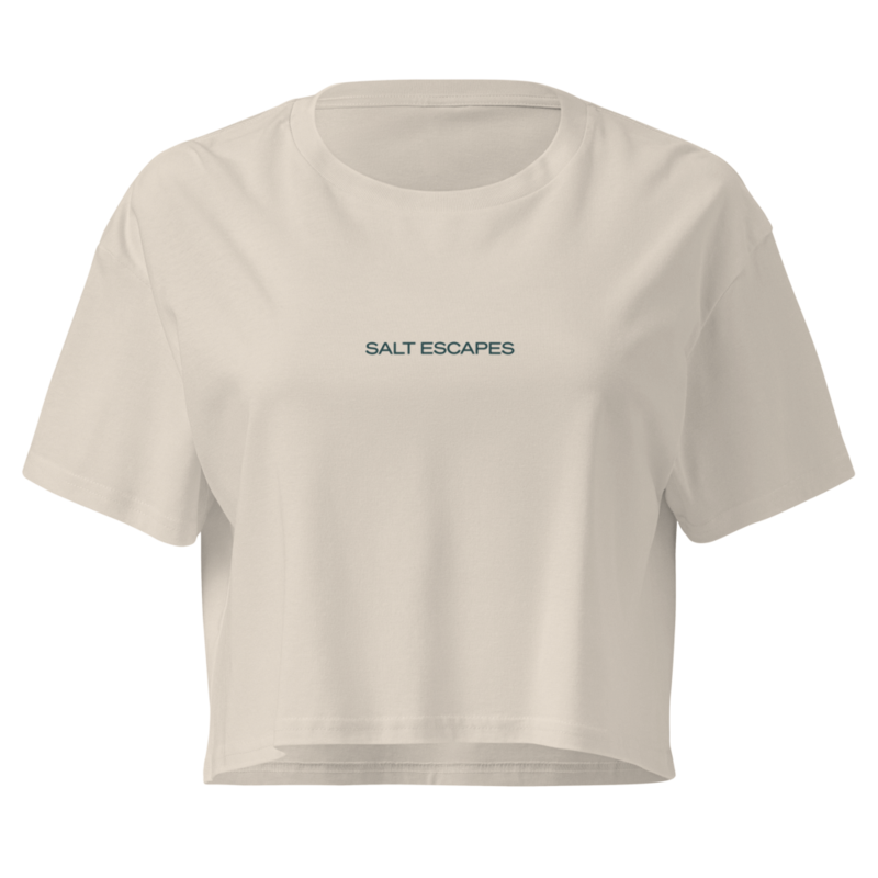 Sweat Explore Relax Crop Tee