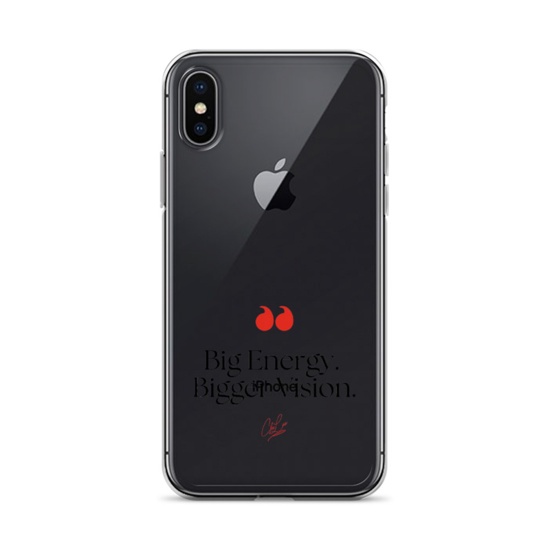 Big Energy. Bigger Vision. Clear Case for iPhone® – iPhone X/XS