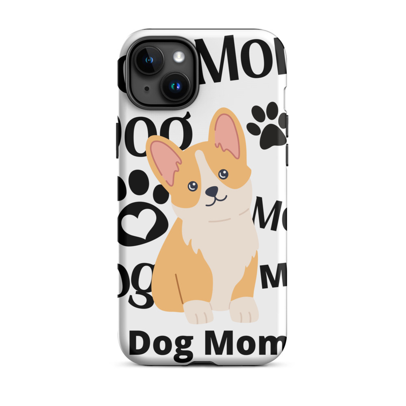 Tough Case for iPhone®: Dog Mom – iPhone 15 Plus, Matte