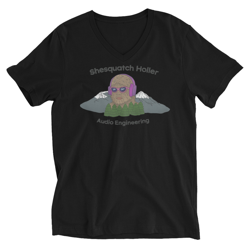 Unisex Short Sleeve V-Neck T-Shirt