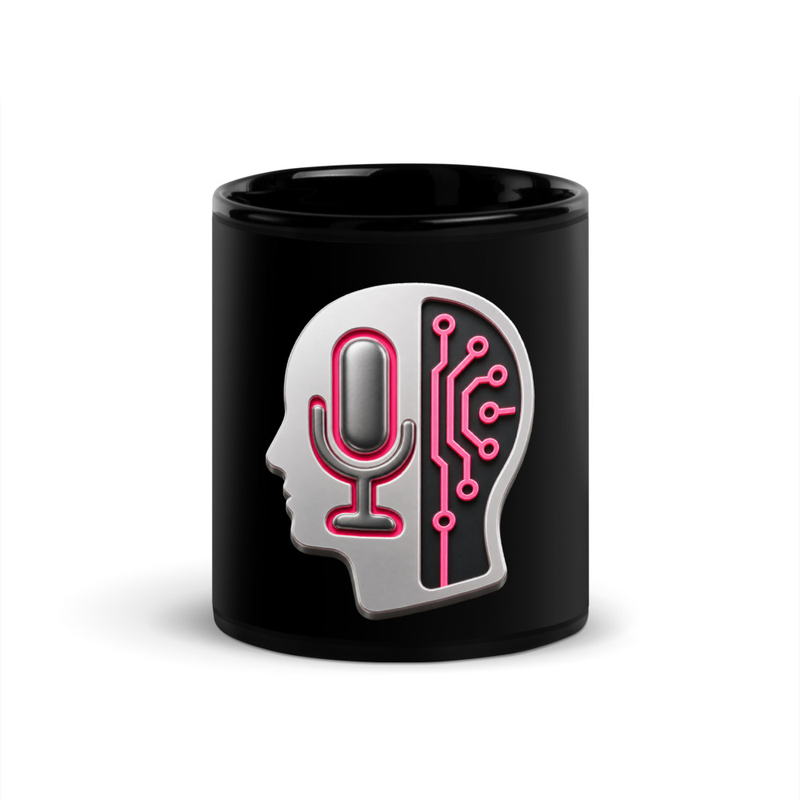 Black Glossy Mug - Agent Wispr
