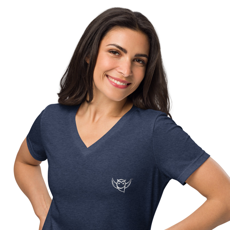 Life is Miraculous Women’s relaxed V-Neck T-shirt