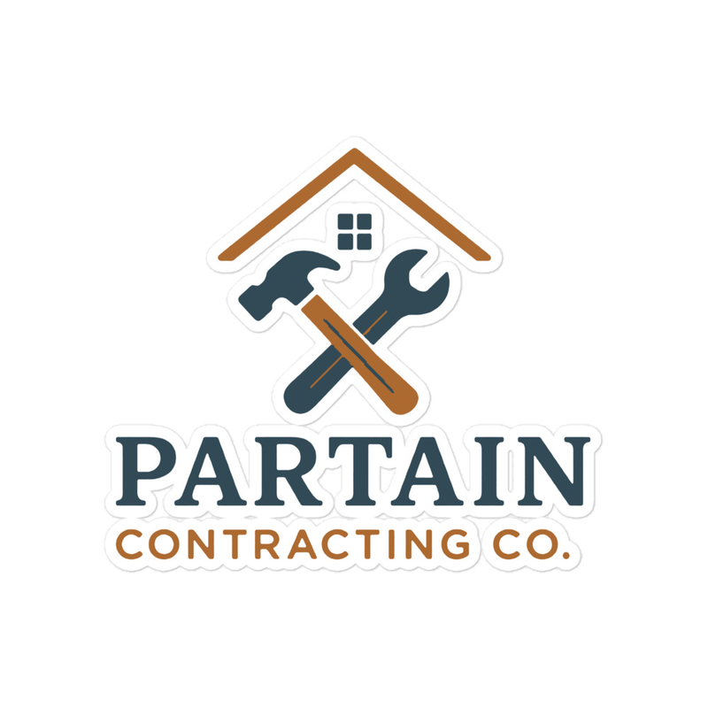 Partain Logo Sticker – 5″×5″, Satin