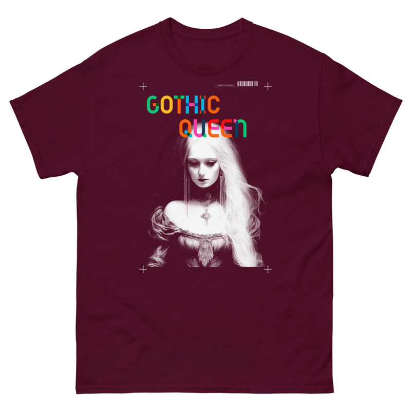 GOTHIC QUEEN Klassisches Unisex T-Shirt