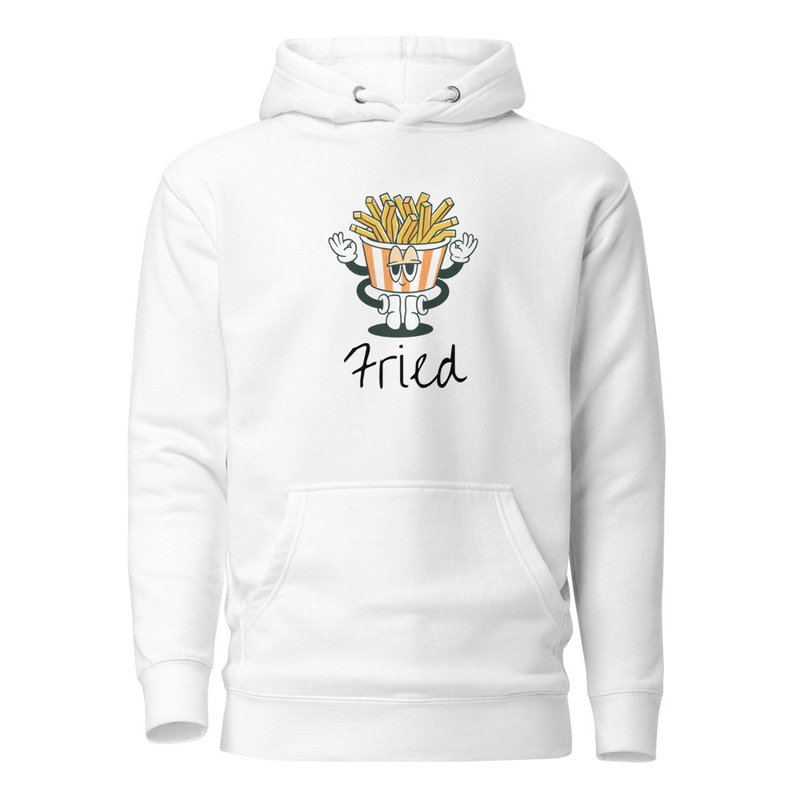 Fried Unisex Hoodie — Eat Sleep Potato — view 5