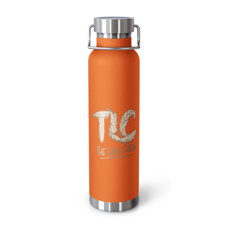 Copper Vacuum Insulated Bottle – 22oz, Orange