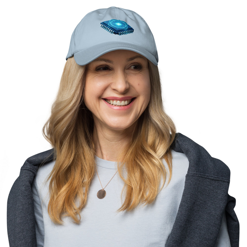 AI Chip hat – One size, Light Blue