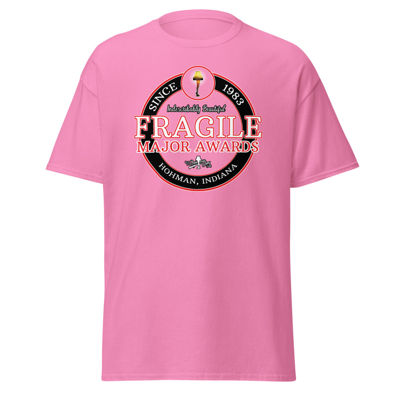 "FRAGILE Major Awards A Christmas Story T-Shirt" – S, Azalea