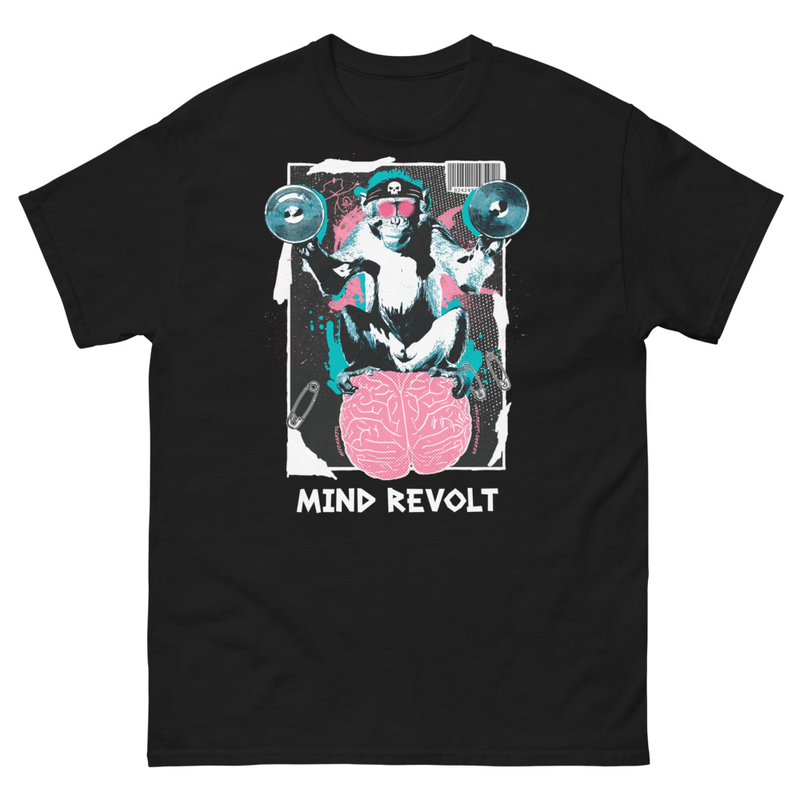MIND REVOLT – Krasses Pop-Art Statement T-Shirt Leipzig