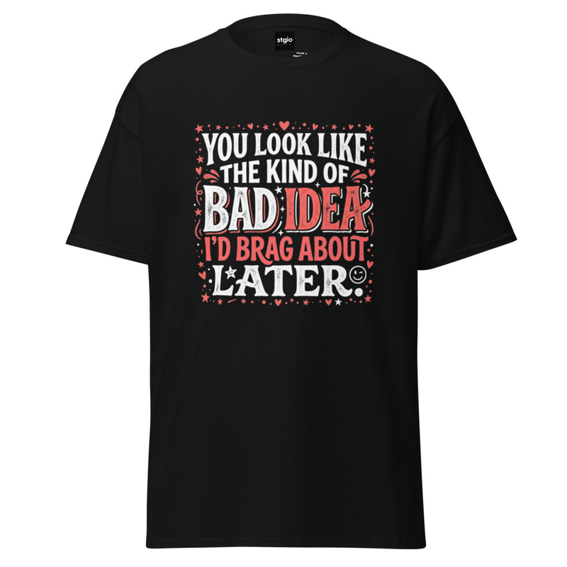 Bad Idea Unisex classic tee – XL, Black