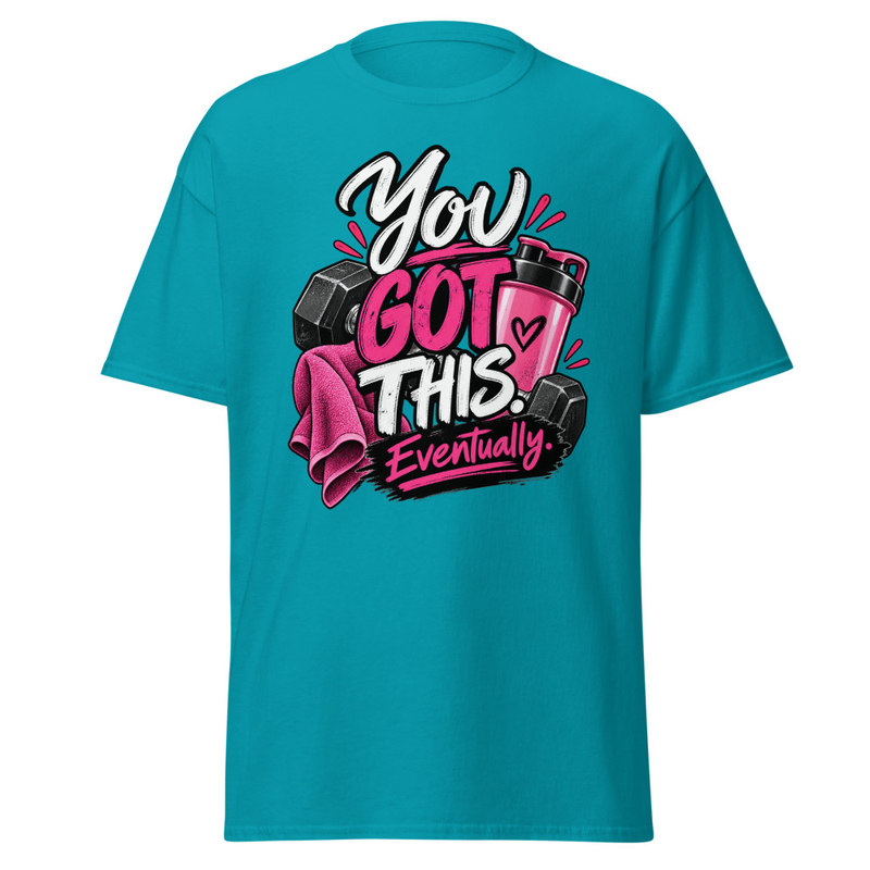 You Got this - Unisex classic tee – XL, Tropical Blue