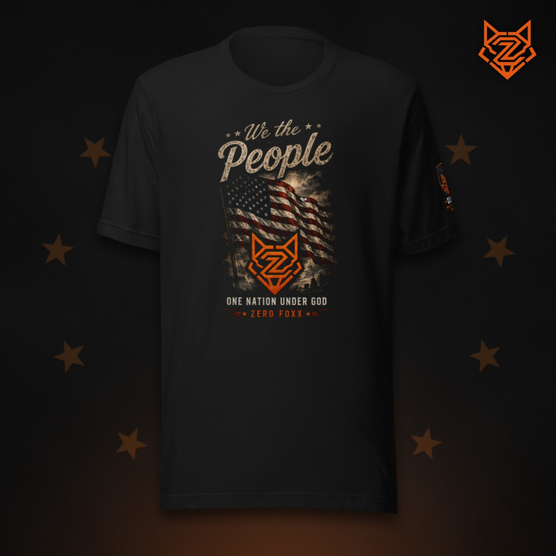 We the People — One Nation Under God | Tee — Front