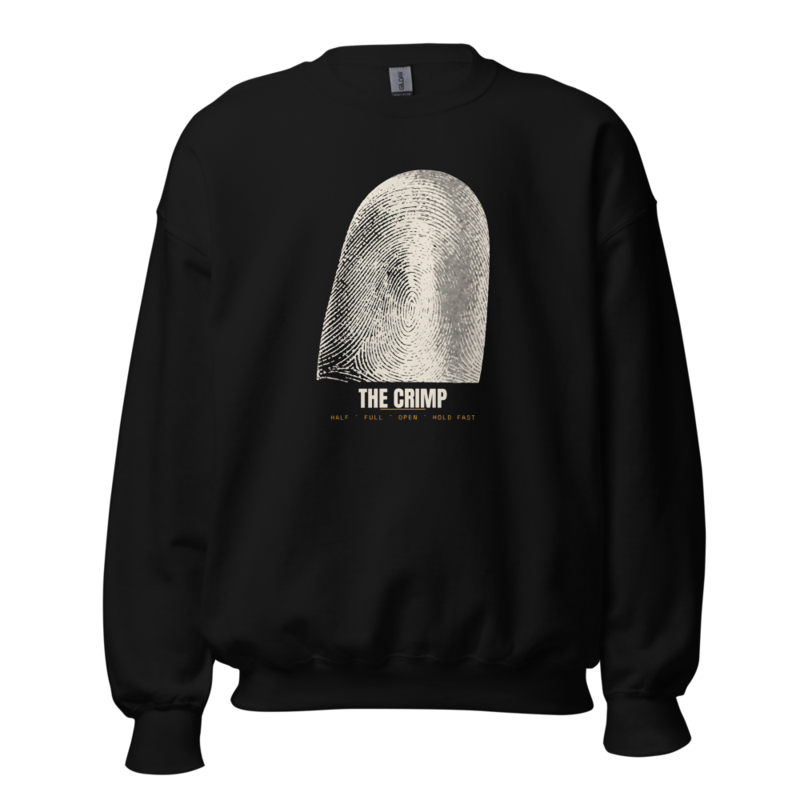 The Crimp Crewneck mockup