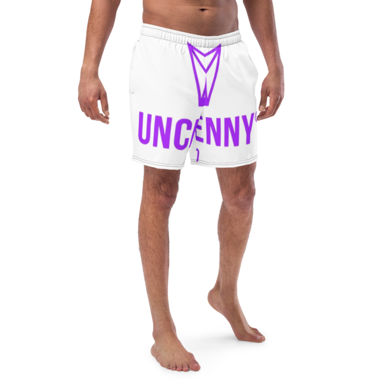 Uncle Benny ® Royal Swim Trunks Neon Purple EST. 2020