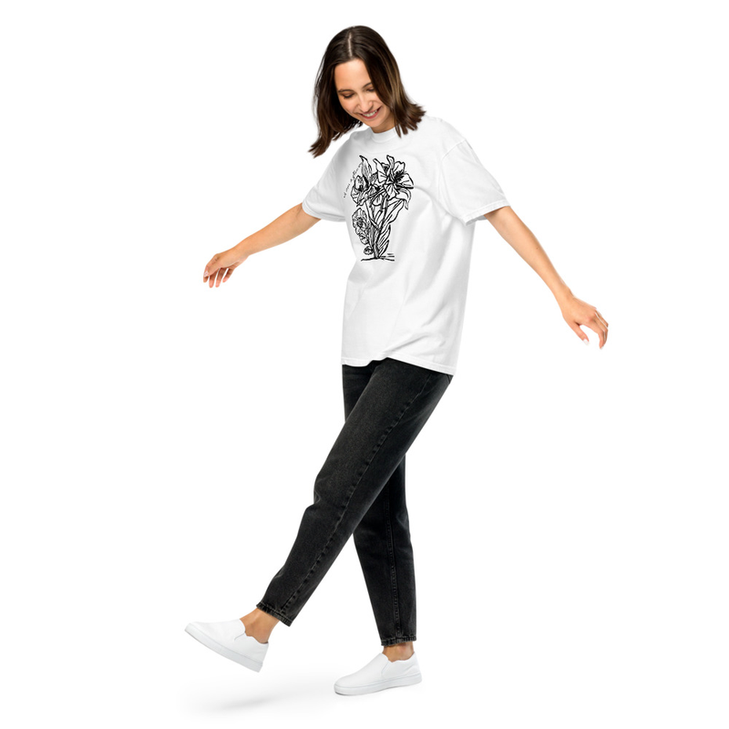 I am a Flower Comfort Colors T-Shirt – 4XL, White