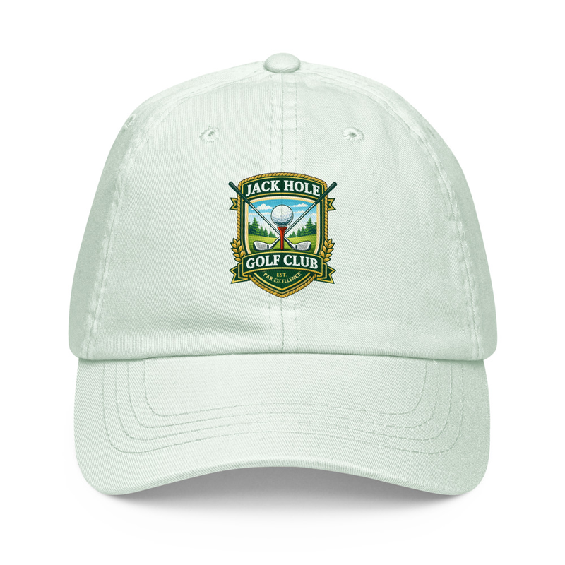 Jack Hole Golf Club Pastel baseball hat