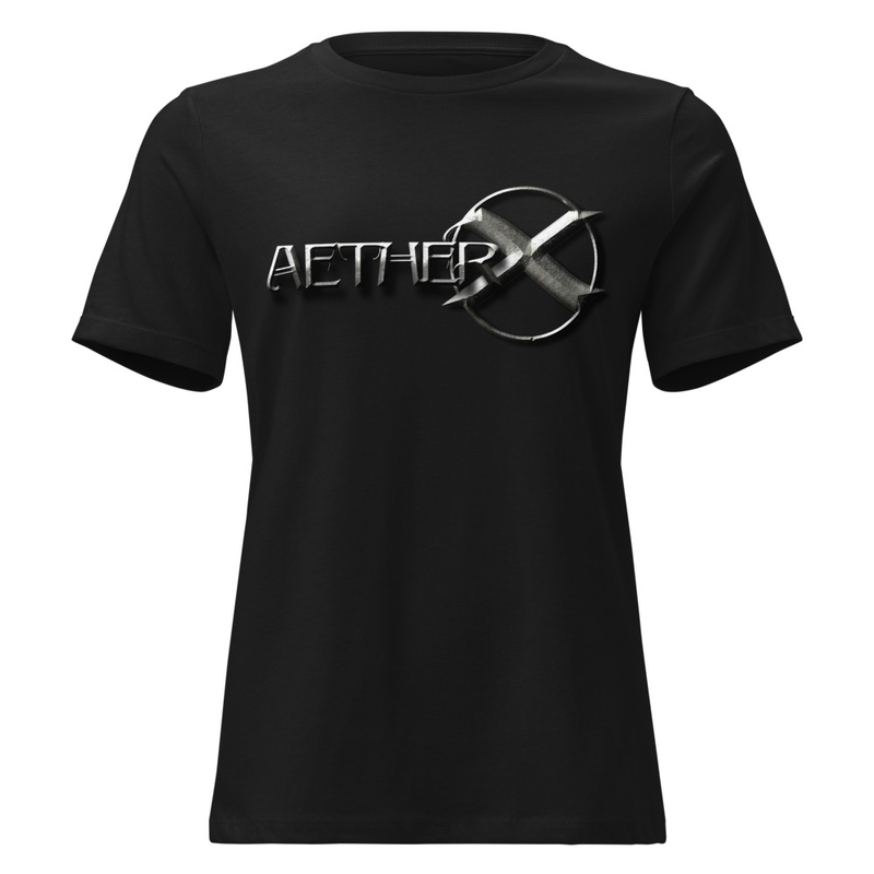 Women's Relaxed T-Shirt / Black