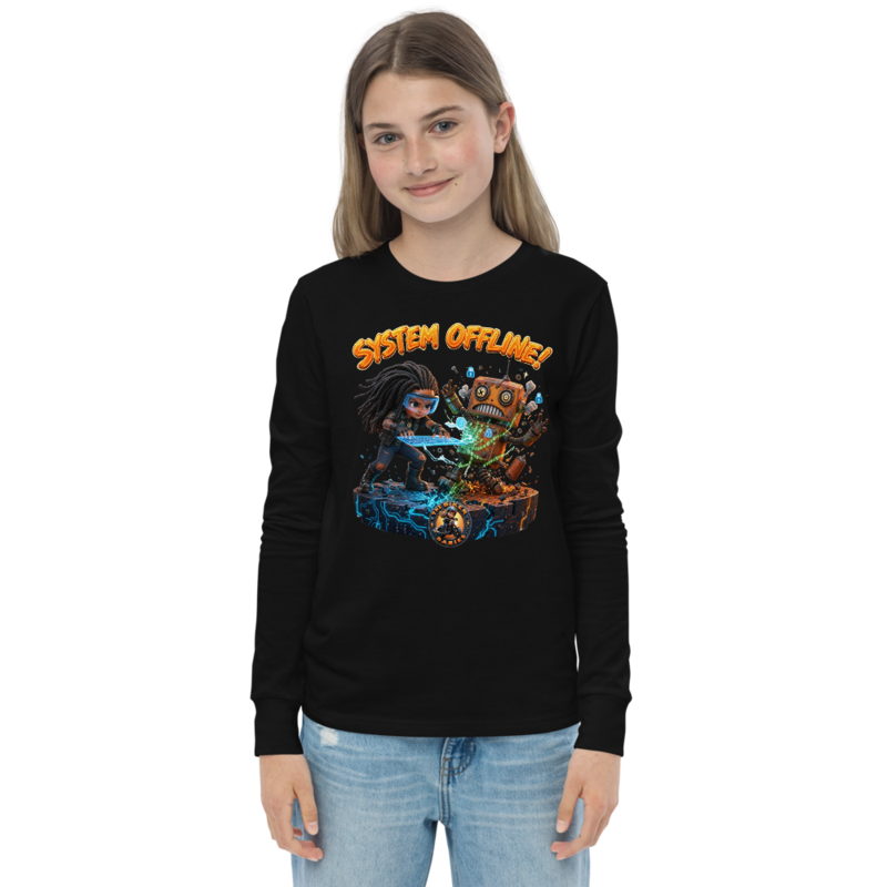 System Offline Kids Long Sleeve
