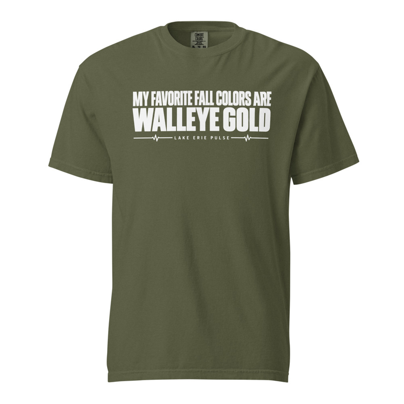 Unisex T-Shirt My Favorite Fall Colors Are Walleye Gold