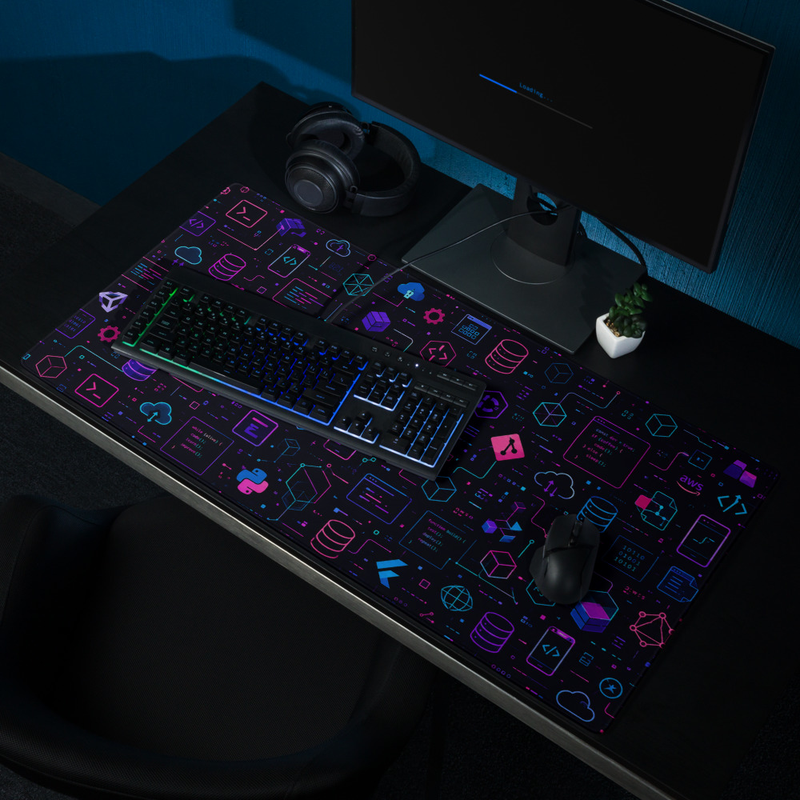 The Tech Stack: XL Developer Desk Mat