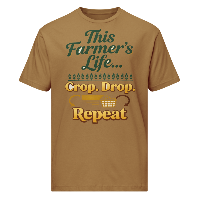 LAT Unisex Fine Jersey Tee - 6901 – XL, Coyote Brown