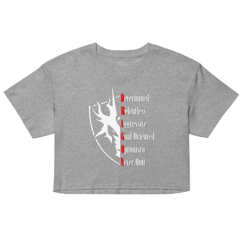 Women’s Anagram Black crop top