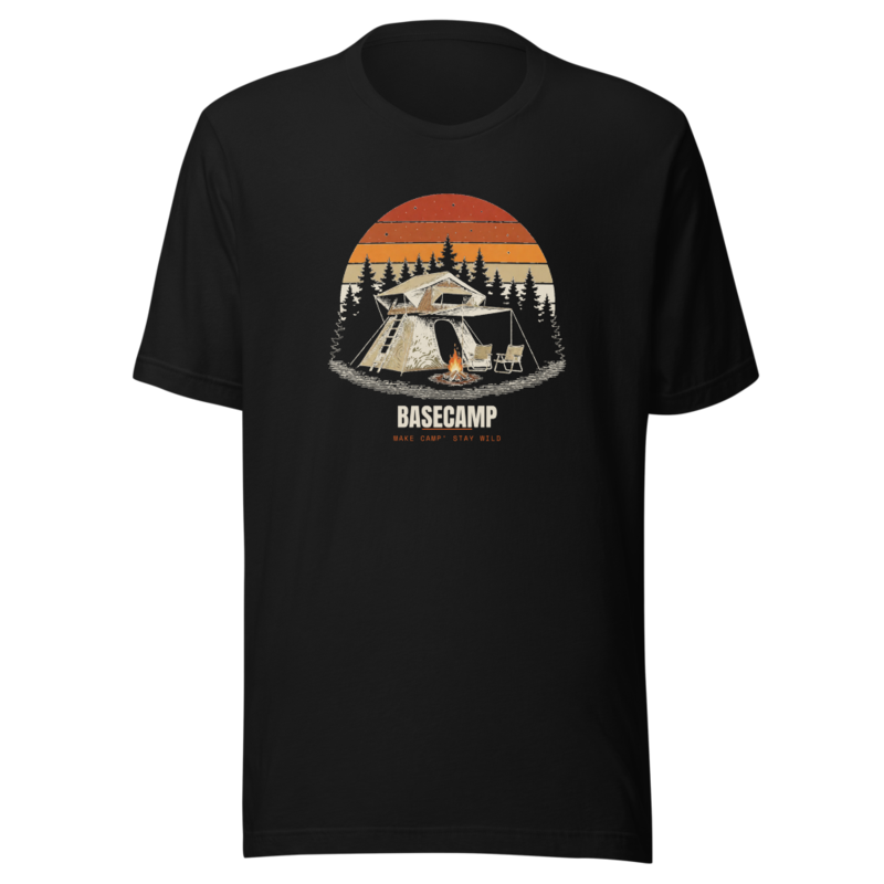Basecamp Tee mockup