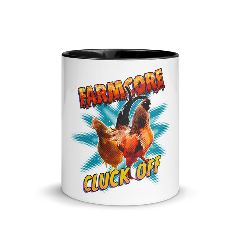 FARMCORE Tasse mit farbiger Innenseite