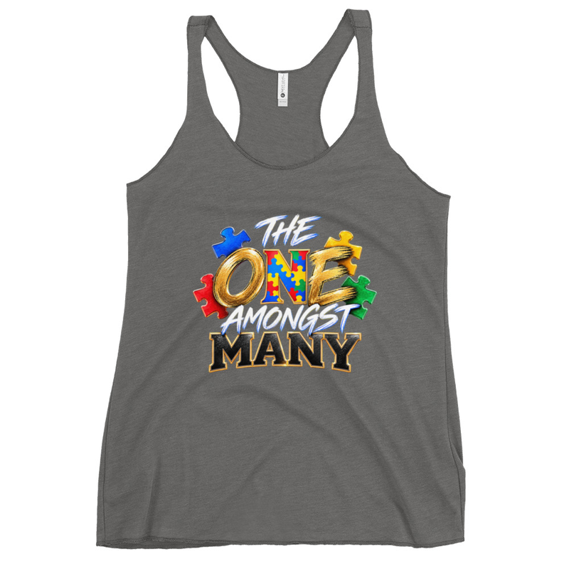Women's Racerback Tank – XL, Premium Heather