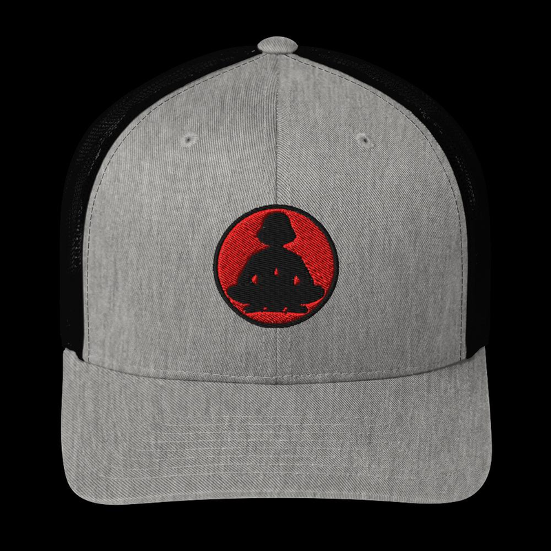 Mher Black/Red Logo - Trucker Cap