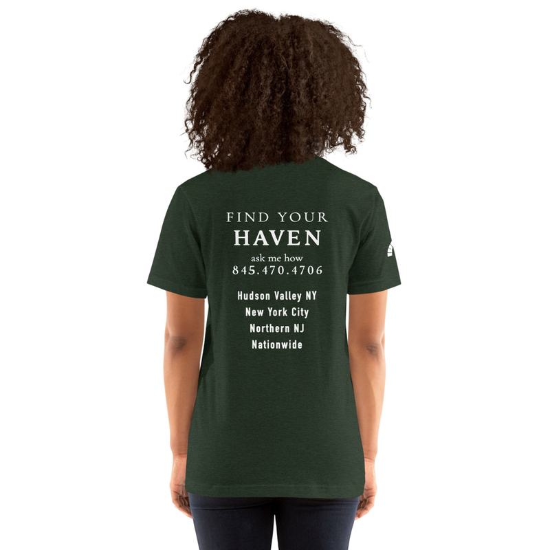 Deluxe Stonehaven Properties T-Shirt – XL, Heather Emerald