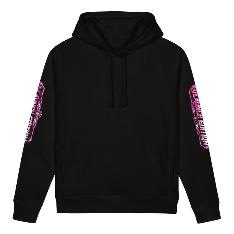 Unisex organic side pocket hoodie