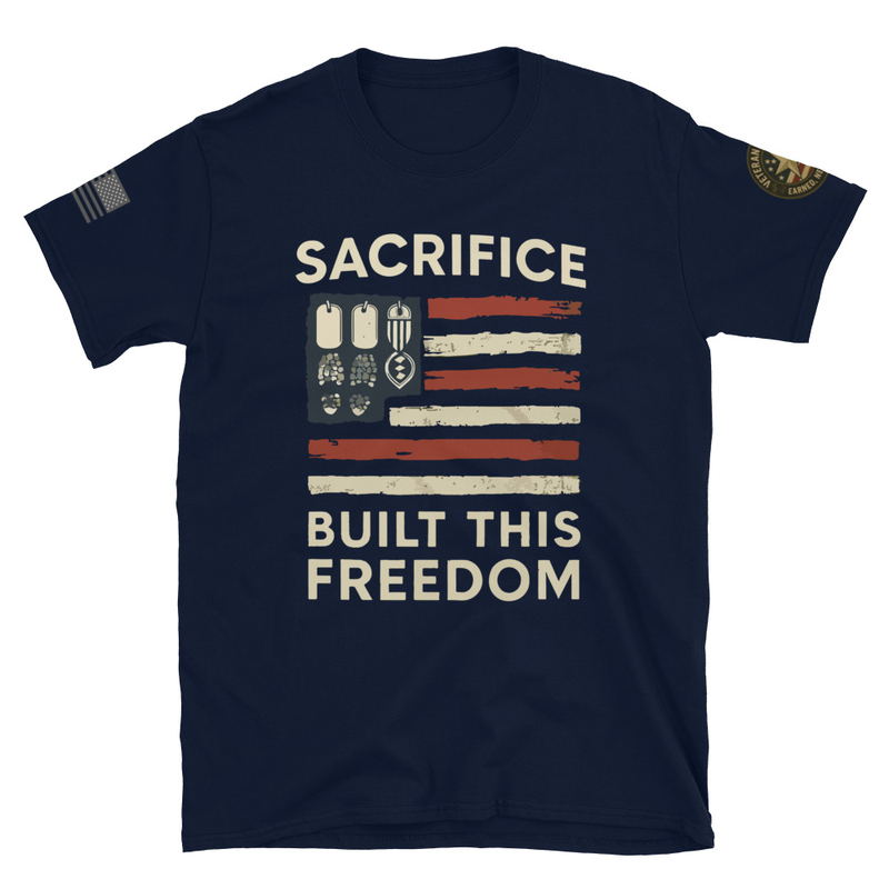 Short-Sleeve Unisex T-Shirt – S, Navy