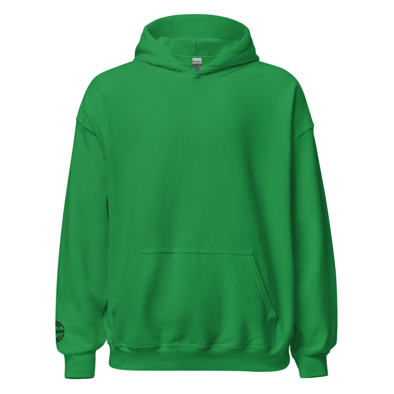 Custom Car and Society Organisation hoodie — Irish Green
