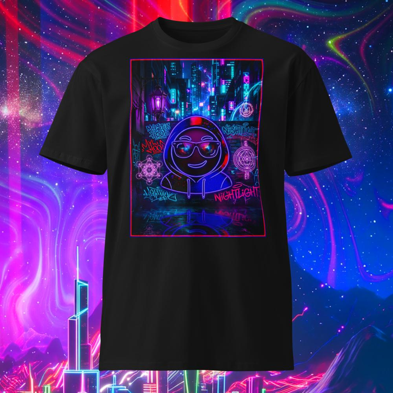 Hood Mystic Hipster Hustler Emoji T-shirt