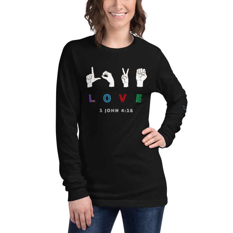 LOVE Unisex Long Sleeve Tee