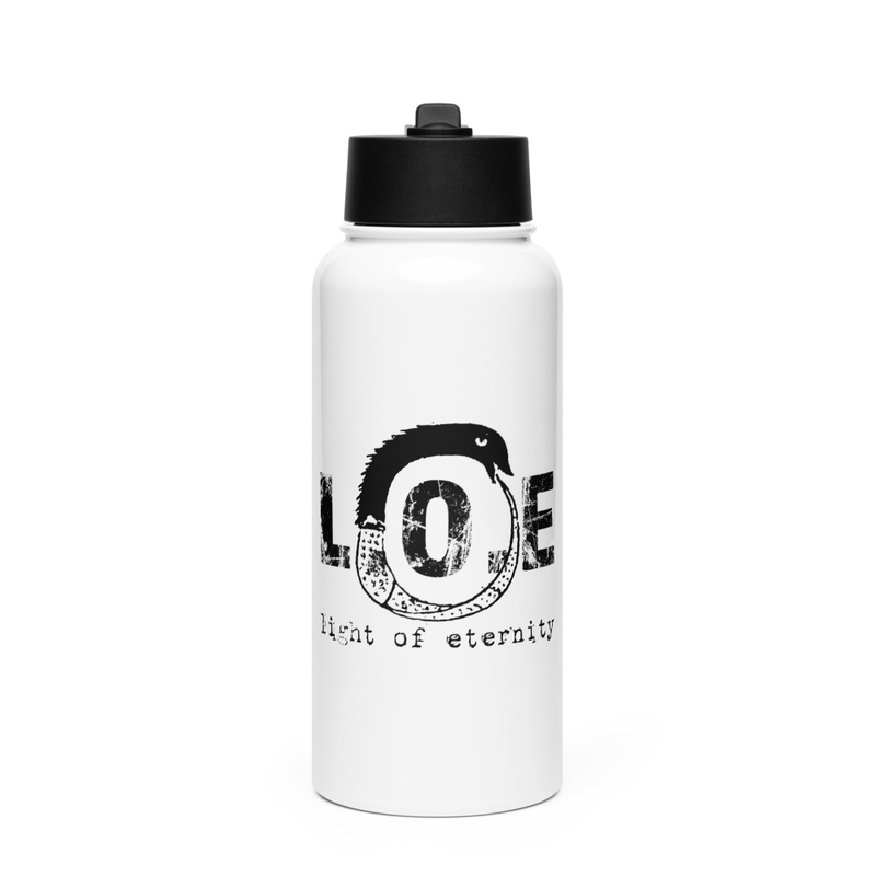 SS Water Bottle/Straw Lid 32oz