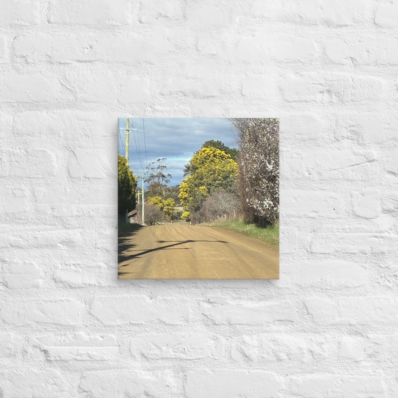 Beyond the Familiar Canvas Print – 14″×14″