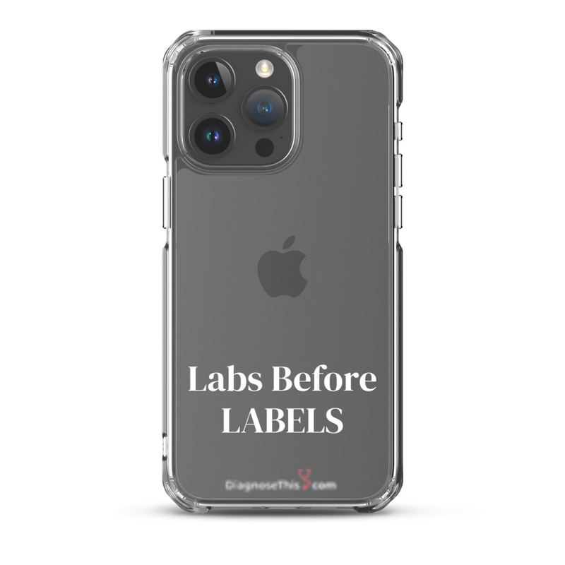 iPhone®  Labs before labels.  – iPhone 15 Pro Max