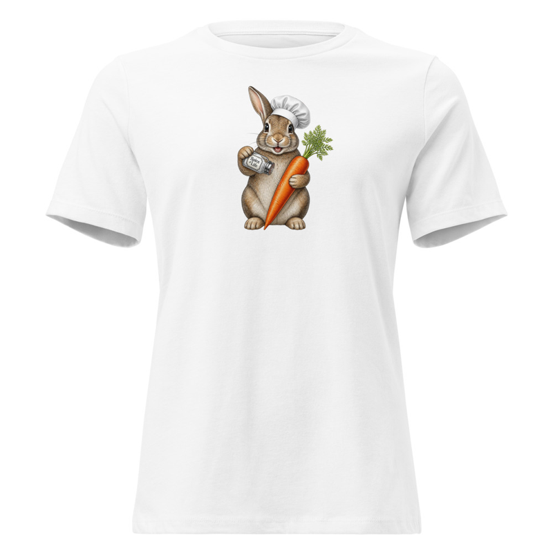 Californian Rabbit Chef Women's Relaxed T-Shirt
