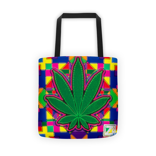 iZoot.com Ganjart Collection 3 "Blockit1" Tote bag — tote bags by Ira Zoot