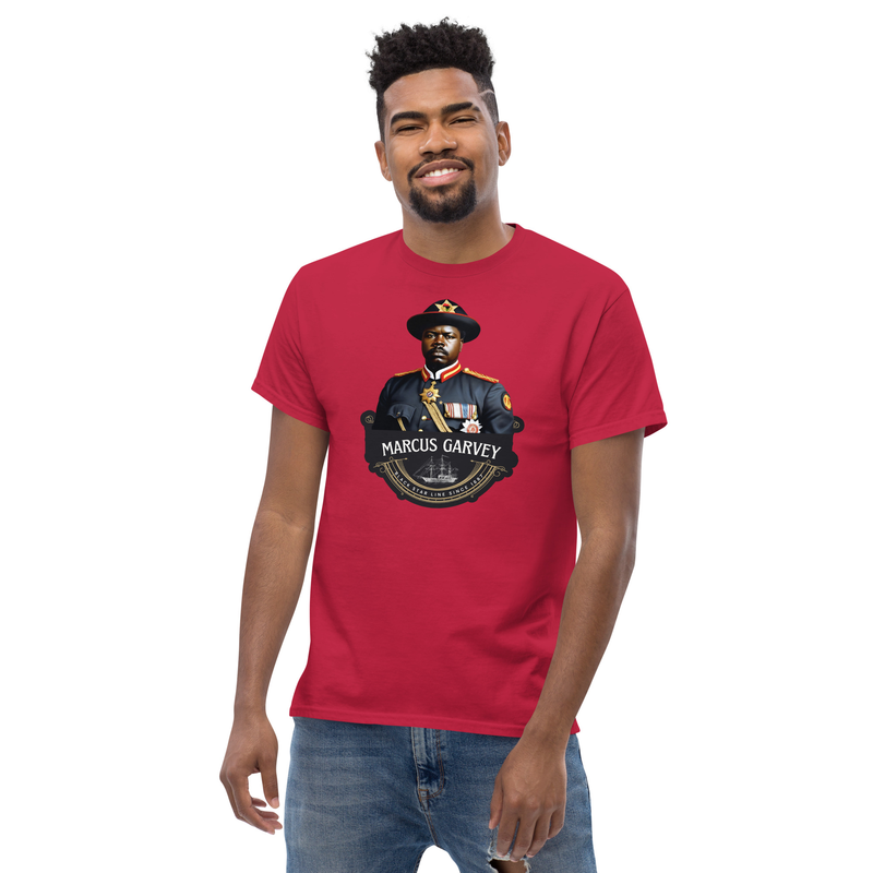 Marcus Garvey Vintage Men's classic tee – S, Cardinal