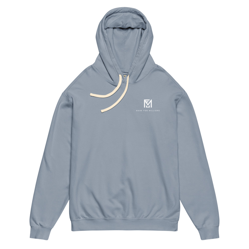 The Anti Hustle Hoodie ( Unisex ) – S, Blue Jean