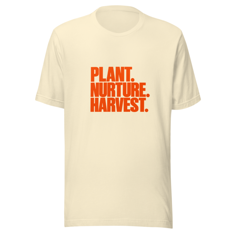 Plant Nurture Harvest Tee — Black, view 2