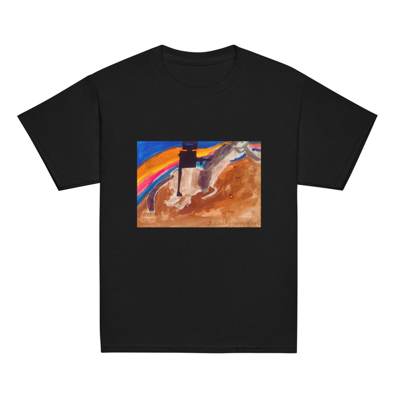 Ned Kelly - Youth Tee – S, Black